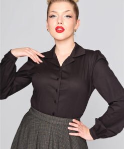 Jerry Black Blouse