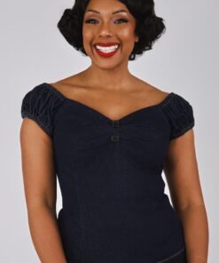 Dolores Denim Top