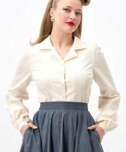 Jerry Cream Blouse