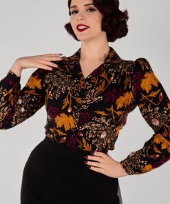 Pepper Gold Leaf Blouse